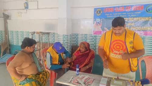 Diabetic detection Camp by LC Aska